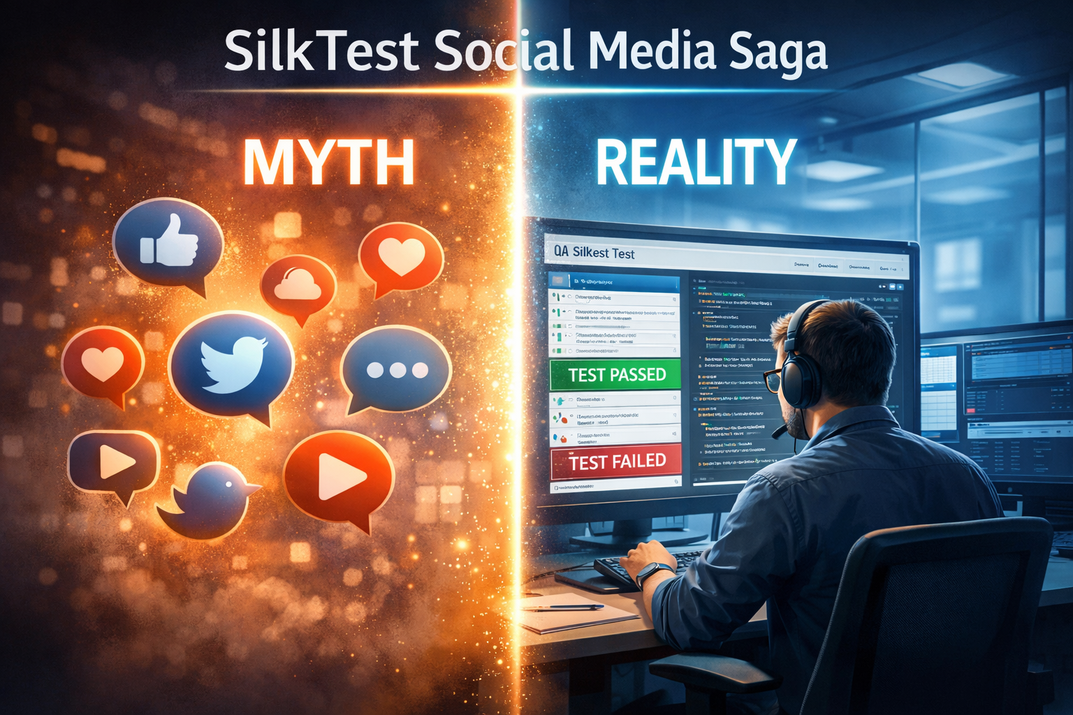 The SilkTest Social Media Saga