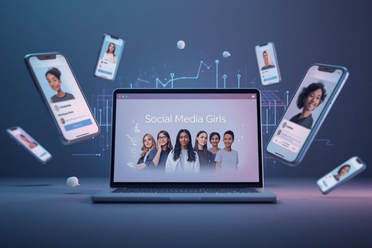 social media girls.com