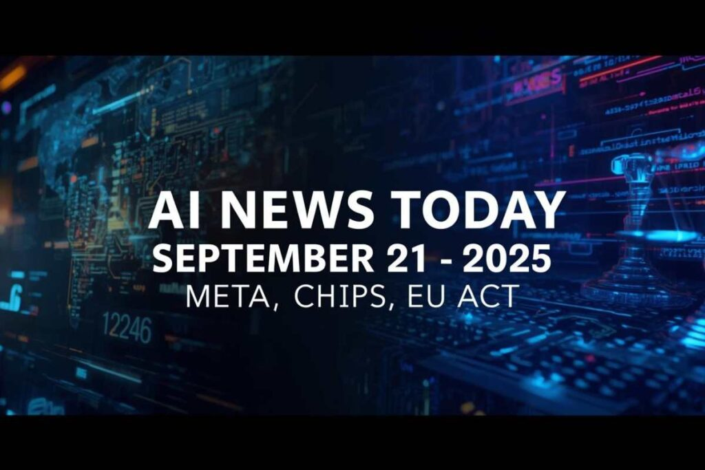 AI News Today September 21 2025